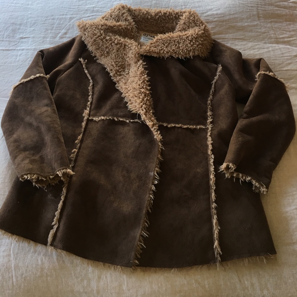 Suede jacket; like new !